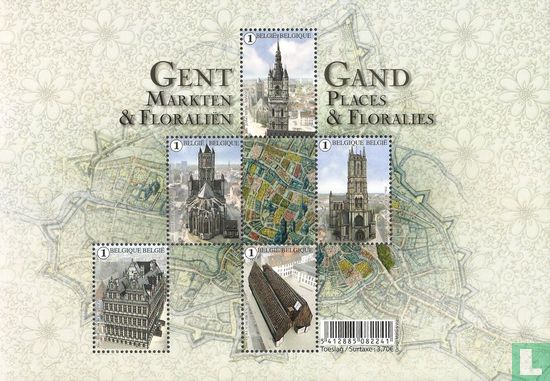 Gand: Places et Floralies