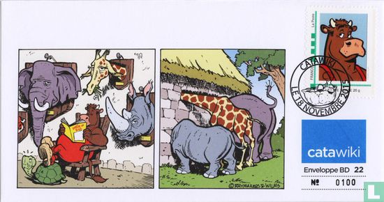 Enveloppe BD 22: Drôle de Zoo - Image 1