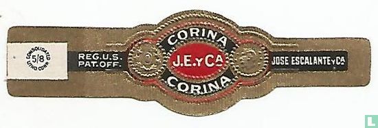 J.E.y Cª Corina Corina - Reg. U.S. Pat. Off. - Jose Escalante y Cª - Image 1
