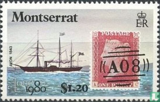 Exposition internationale de timbre Londres 