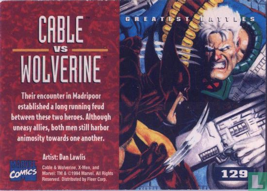 Greatest Battles: Cable vs. Wolverine - Bild 2