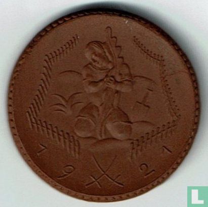 East Saxony 10 mark 1921 - Image 1