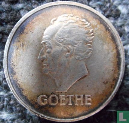 Empire allemand 3 reichsmark 1932 (D) "100th anniversary Death of Goethe" - Image 2