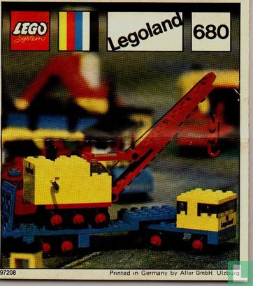 Lego 680 Low-Loader and Crane