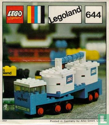 Lego 644-1 Double Tanker