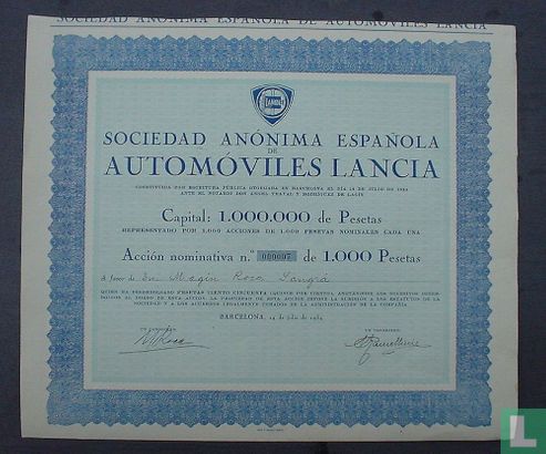 Automobiles Lancia 1934