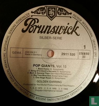 Pop Giants, Vol.15 Golden Earing - Image 3