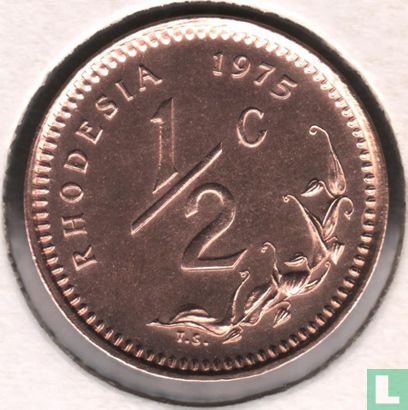 Rhodesië ½ cent 1975 - Afbeelding 1