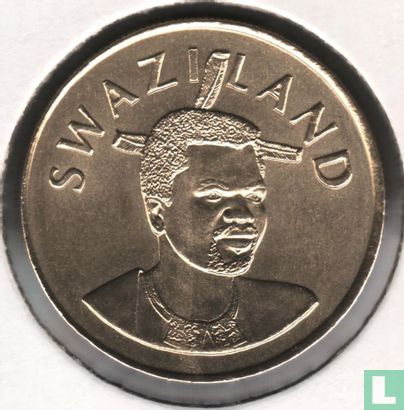 Swaziland 5 emalangeni 1999 "25th anniversary Central Bank" - Image 2