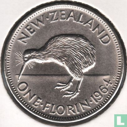 Neuseeland 1 Florin 1964 - Bild 1