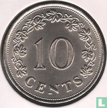 Malta 10 cents 1972 - Afbeelding 2