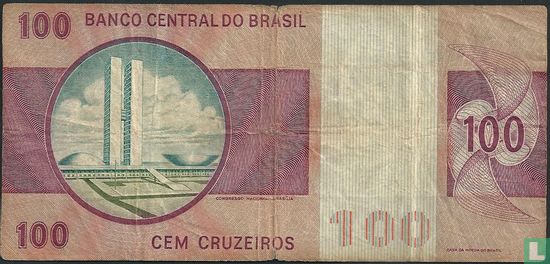 Brazil 100 Cruzeiros  - Image 2