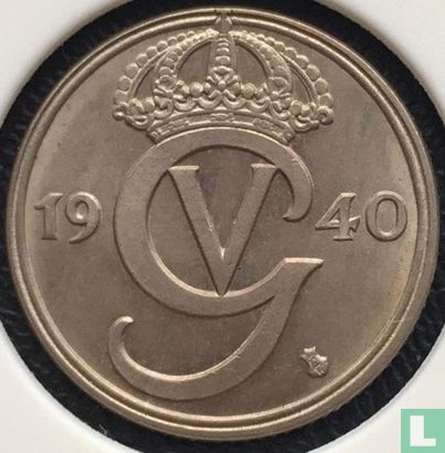Schweden 50 Öre 1940 (G - runder Boden) - Bild 1