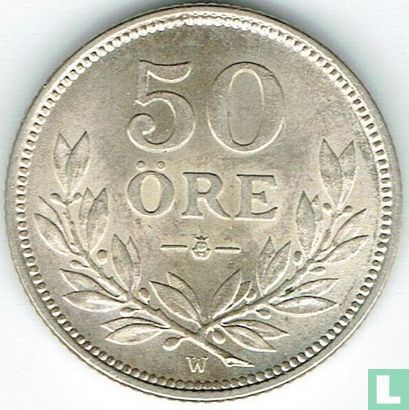 Sweden 50 öre 1912 - Image 2