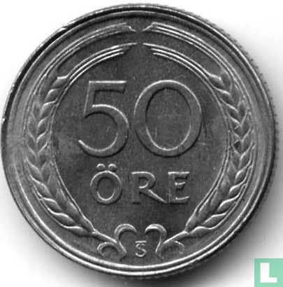 Suède 50 öre 1946 (nickel-bronze) - Image 2