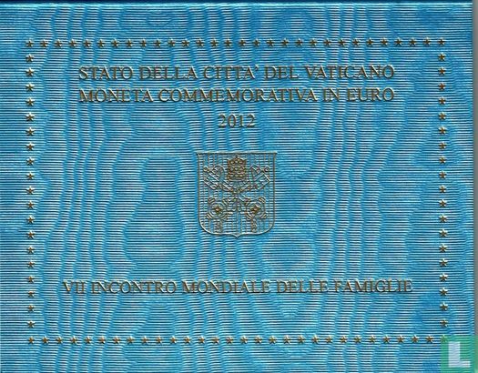 Vatikan 2 Euro 2012 (Folder) "7th World Family Day in Milan" - Bild 1