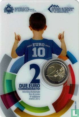 Saint-Marin 2 euro 2012 (folder) "10 years of euro cash" - Image 3