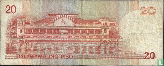 Filipijnen 20 Piso  - Afbeelding 2