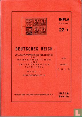 Deutsches Reich "Zusammendrucke aus Markenheftchen und Heftchenbogen 1910-1942" - Image 1