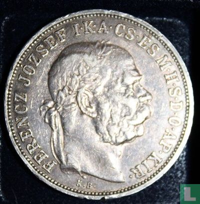 Hongrie 5 korona 1909 - Image 2