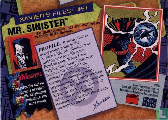 Mr. Sinister - Afbeelding 2