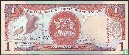 Trinité-et-Tobago 1 Dollar - Image 1