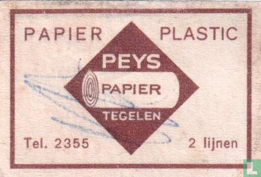 Peys papier - Afbeelding 1