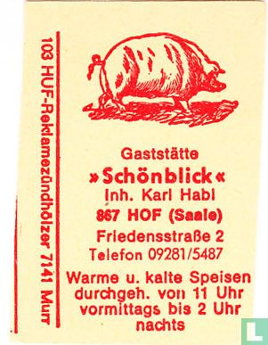 Gaststätte "Schönblick" - Karl Habl