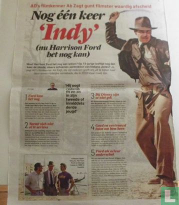 Nog één keer 'Indy' (nu Harrison Ford het nog kan) - Afbeelding 1