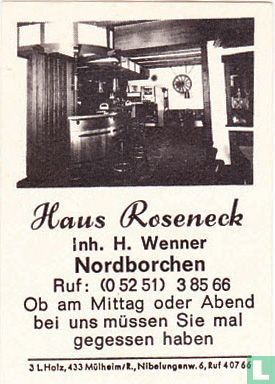 Haus Roseneck - H. Wenner