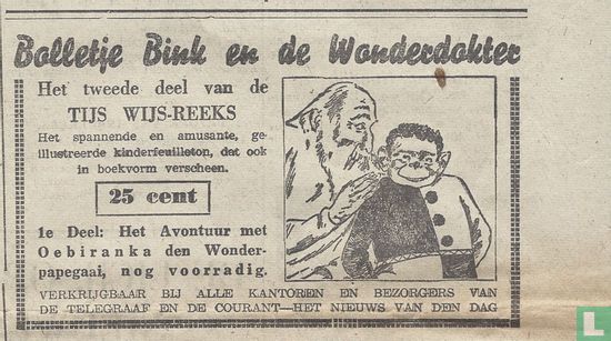 19410902 Bolletje Bink en de Wonderdokter