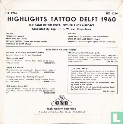 Highlights Tattoo Delft 1960 - Afbeelding 2