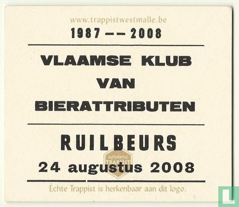 Gebrouwen in de abdij/Vlaamse Klub van Bierattributen 2008 - Image 2