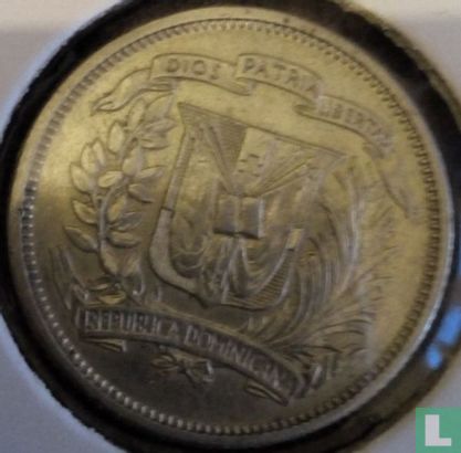 Dominikanische Republik ½ Peso 1960 - Bild 2