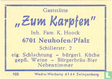 "Zum Karpfen - Fam. K. Hoock
