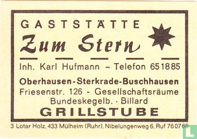 Zum Stern - Karl Hufmann