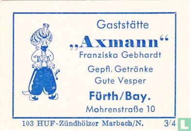 "Axmann" - Franziska Gebhardt