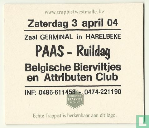 Gebrouwen in de abdij/Paas Ruildag 2004  - Image 2