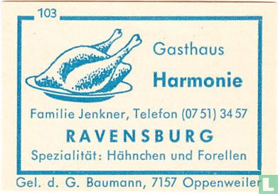 Gasthaus Harmonie - Familie Jenkner