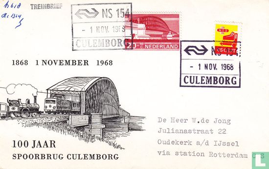 100 years railway bridge Culemborg