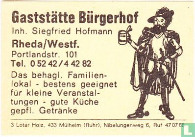 Gaststätte Bergerhof - Siegfried Hofmann - Image 2