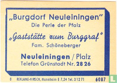"Burgdorf Neuleiningen" - Fam. Schöneberger