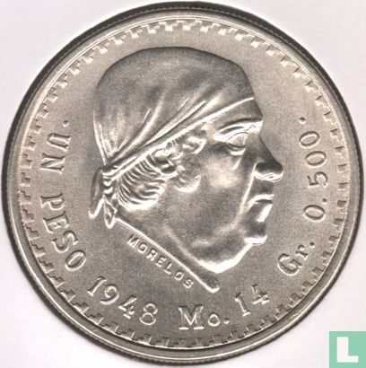 Mexiko 1 Peso 1948 - Bild 1