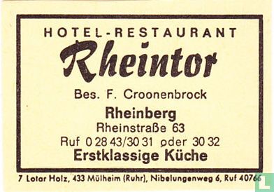 Rheintor - F. Croonenbrock
