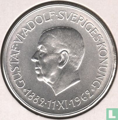 Zweden 5 kronor 1962 "Litteråtur.Vetenskap. Konst" - Afbeelding 1