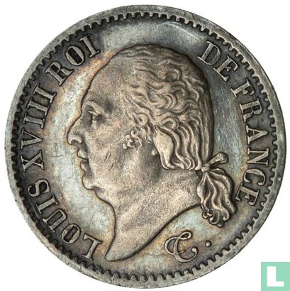 France ¼ franc 1817 (A) - Image 2