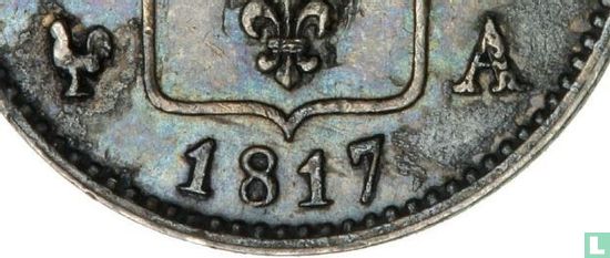 Frankreich ¼ Franc 1817 (A) - Bild 3
