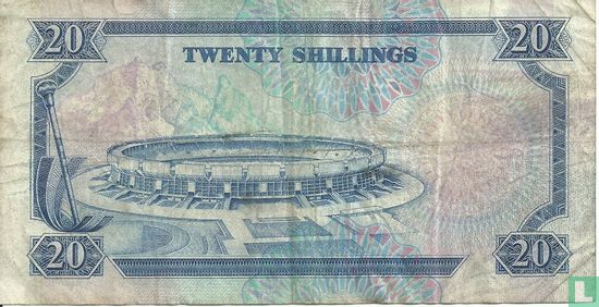 Kenya Shillings 20 - Image 2