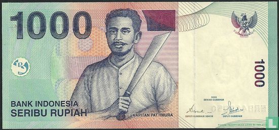 Indonesia 1,000 Rupiah 2004 - Image 1
