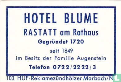 Hotel Blume - Fam. Augenstein
